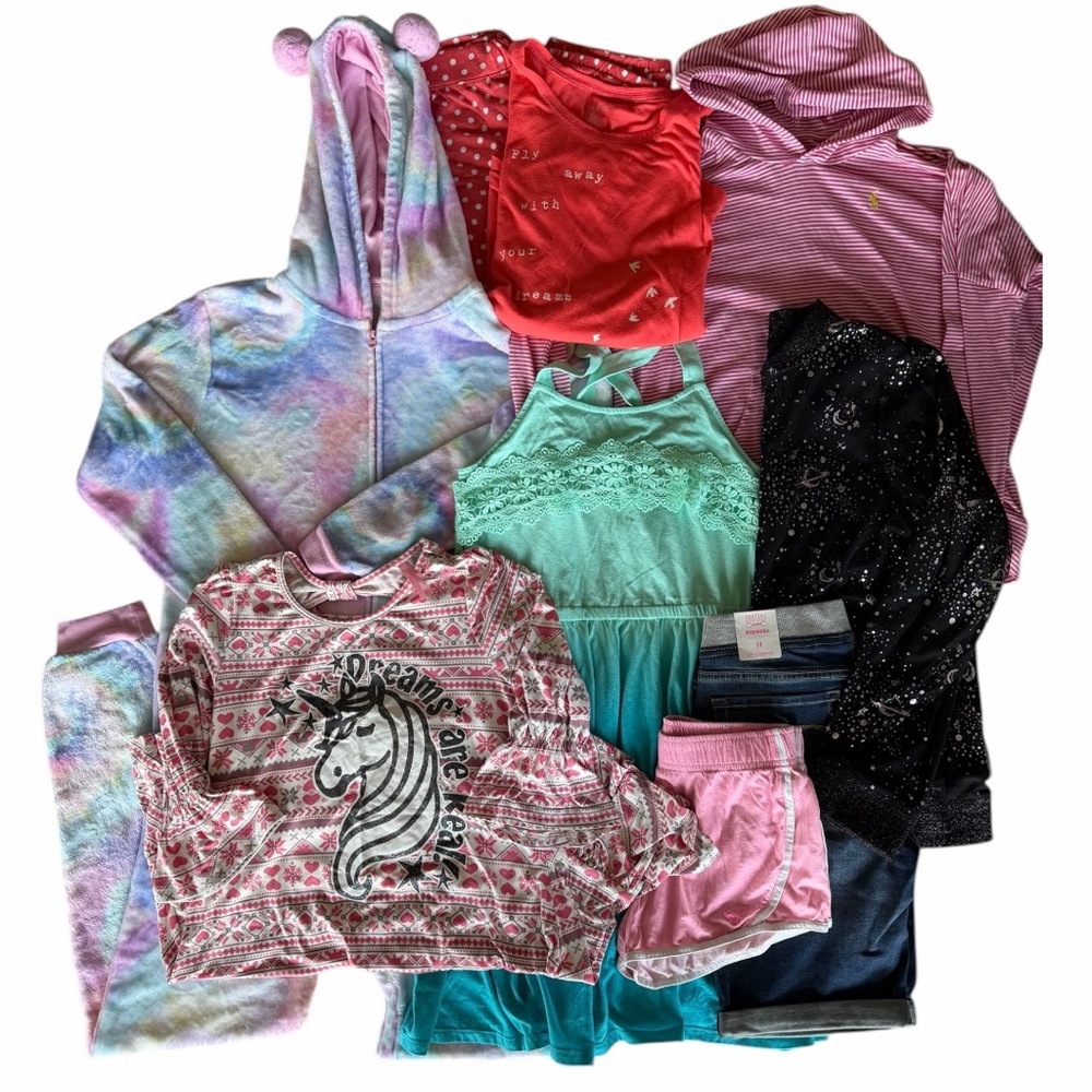 Girl’s 14/16 Clothing Bundle - 9 pieces